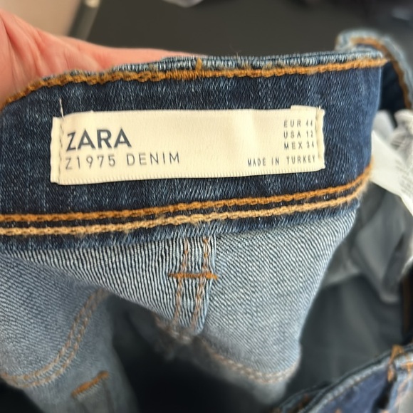 Zara 1975 Premium denim. NWOT. Size 12 - Picture 3 of 5